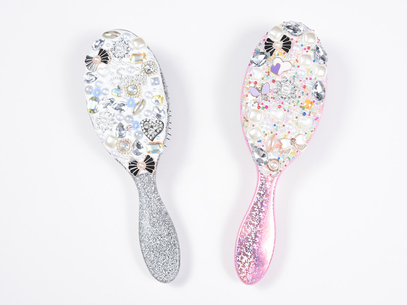 Smycken Bling Oval Detangling Hårborste