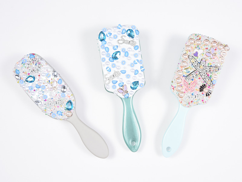 Smycken Bling Oval Detangling Hårborste
