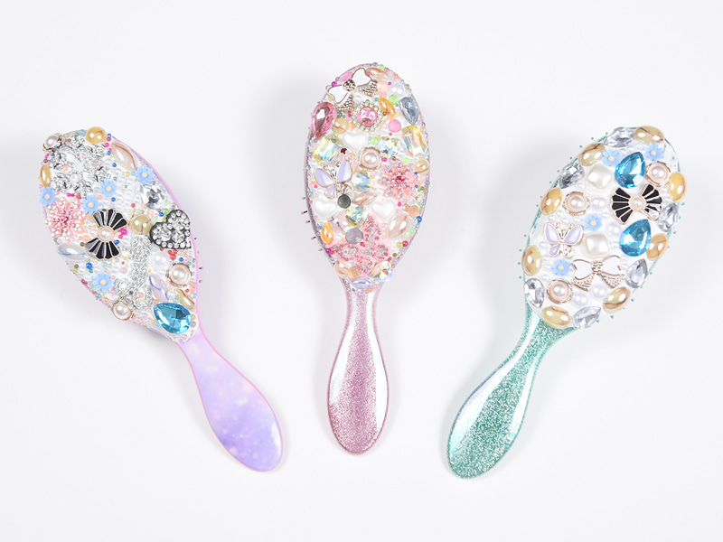 Smycken Bling Oval Detangling Hårborste
