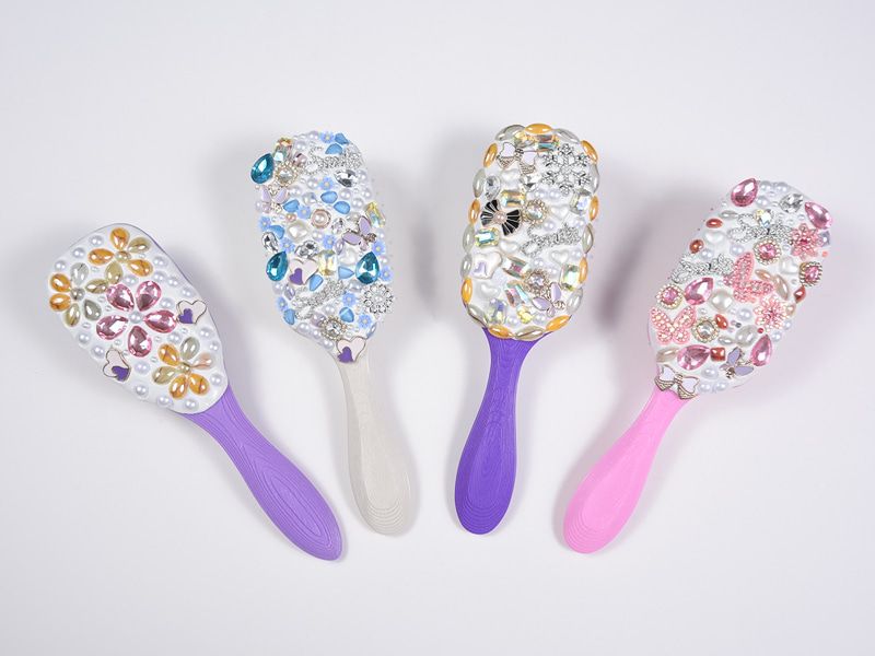 Smycken Bling Oval Detangling Hårborste