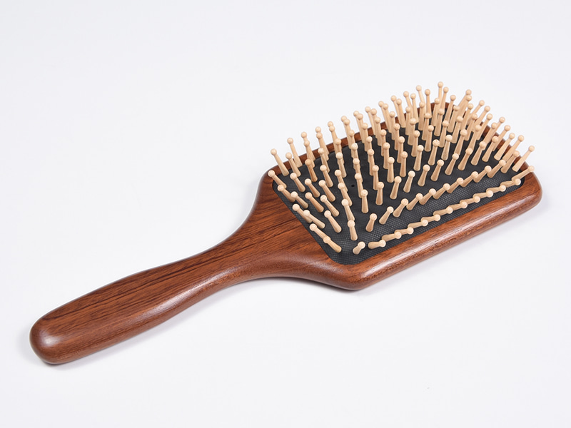 Miljövänlig Bambu Paddle Cushion Hårborste