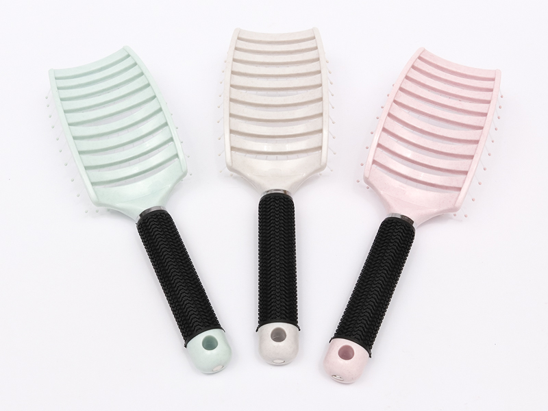 Anti Static Tangle Scalp Massage Hårborste för långt hår