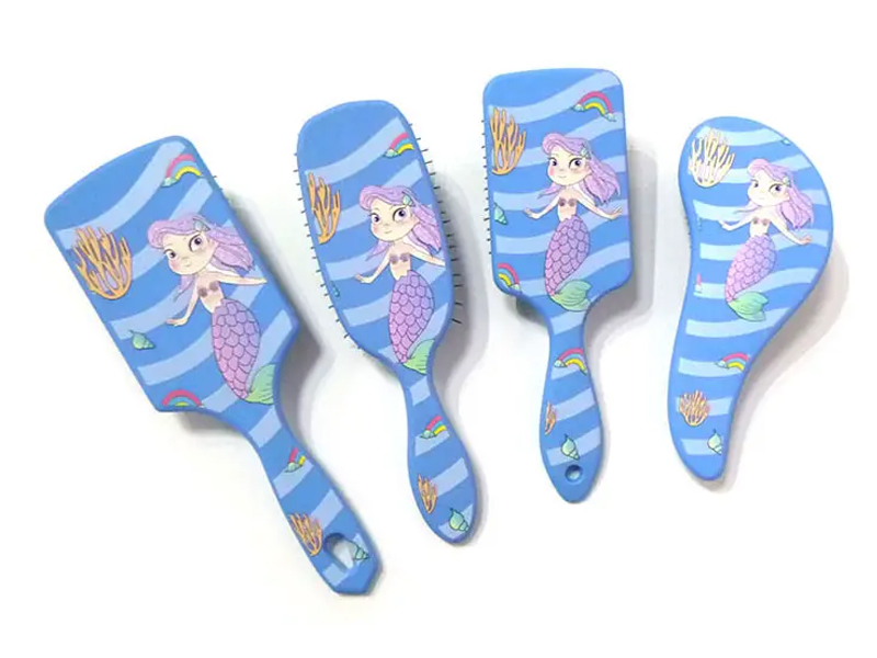 Utskrift Detangling Paddle Hårborste
