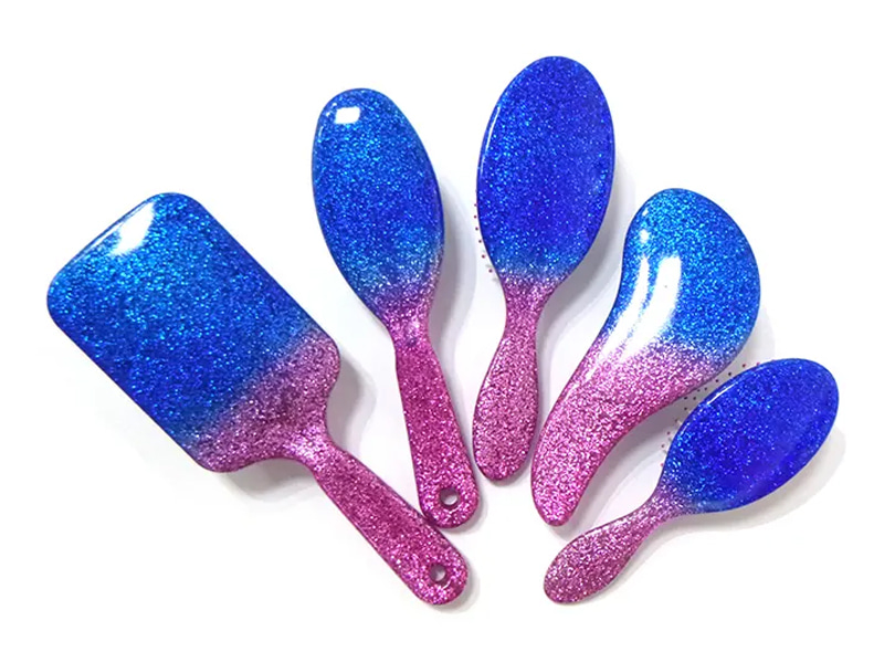 Paddla Plastic Fönning Schampo Curve Wave Hårborste