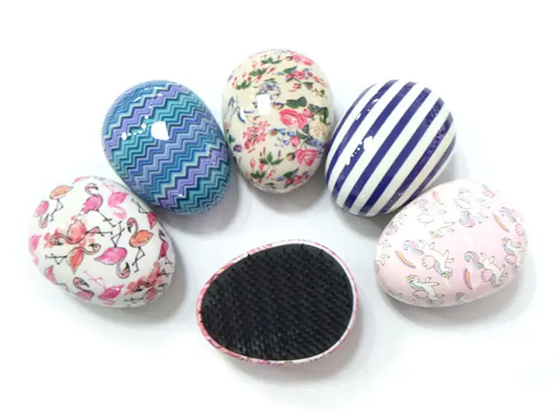 Mini Detangling Egg Form Rund hårborste