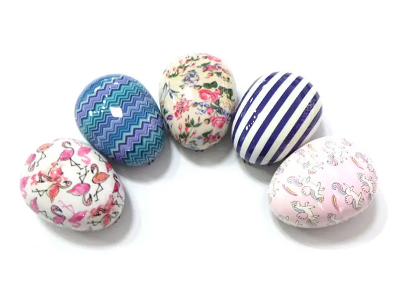 Mini Detangling Egg Form Rund hårborste