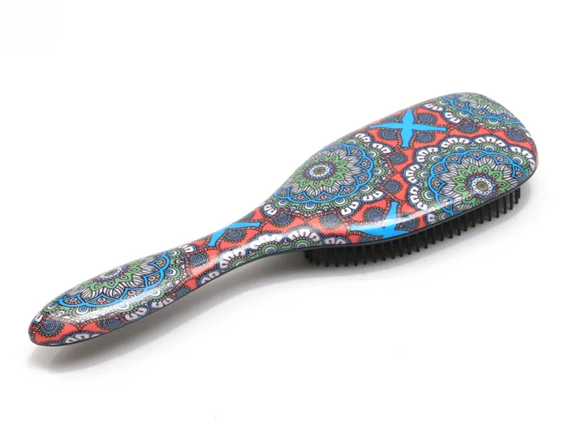 Kudde Nylon lockigt detangling hårborste