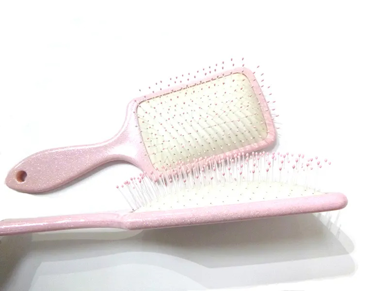 Rosa detangling paddel hårborste