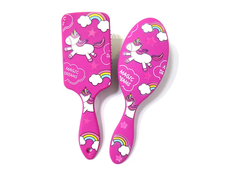 Kid Baby Small Black Pins Wet Mini Detangling Hårborste