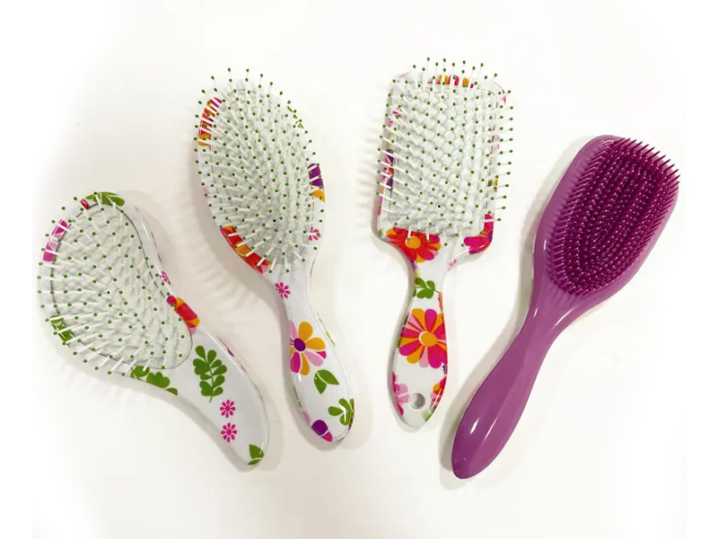 Kvinnor Detangling Plastic Scalp Massage Air Cushion Hårborste