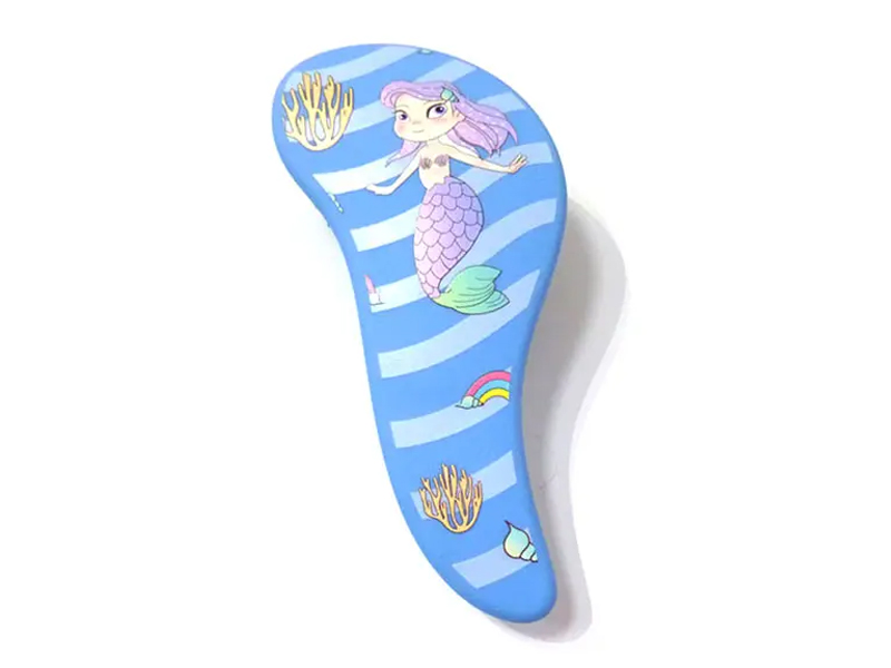 Utskrift Detangling Paddle Hårborste