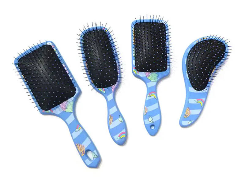 Utskrift Detangling Paddle Hårborste