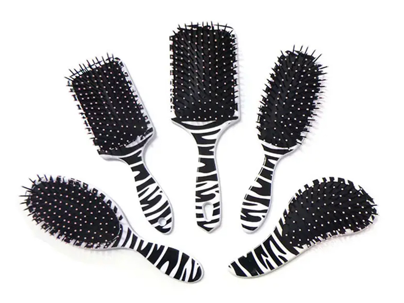 Round Straightener Weave Hair Shampoo Comb