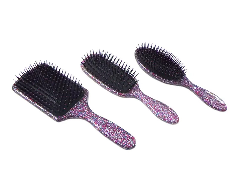 360 Rhinestone Kurlsplus Paddle Hårborste
