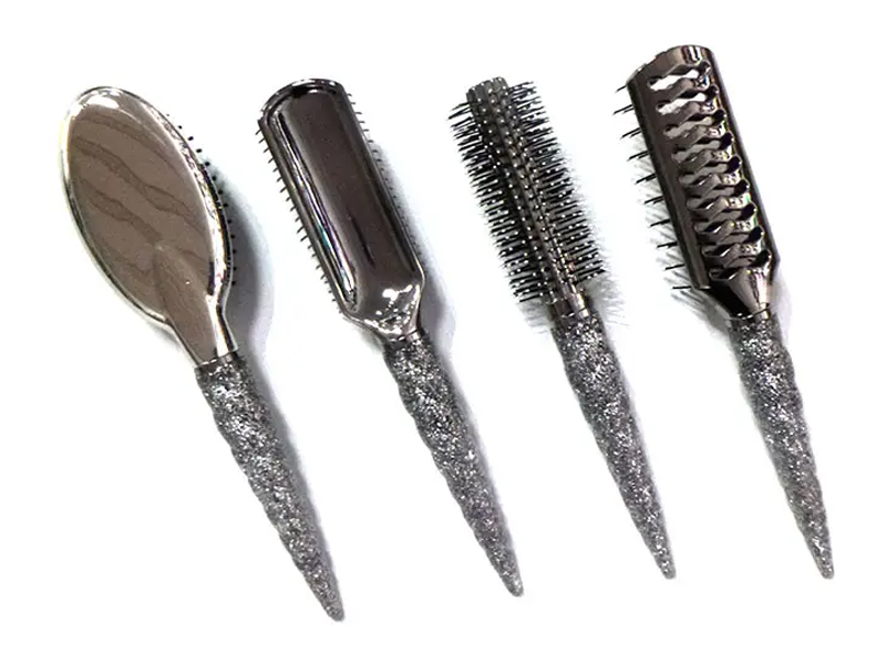Detangling lockigt föning Rund Hot Hårtork Styler