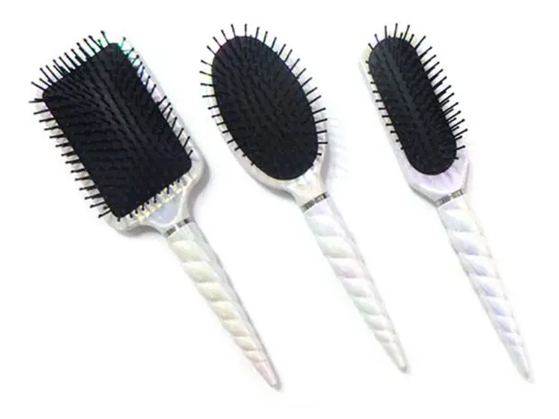 Cushion Hair Extension Elektropläterad hårborste