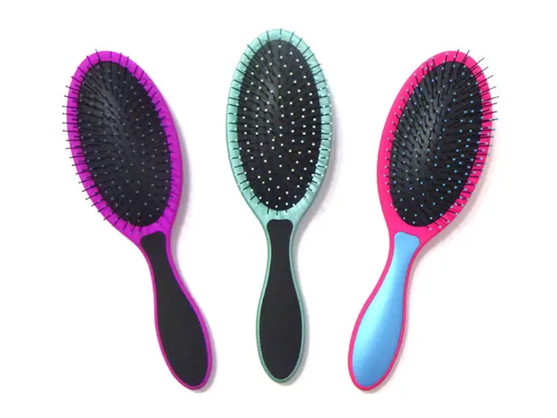 Detangling Brush Gummibeläggning Hårborste
