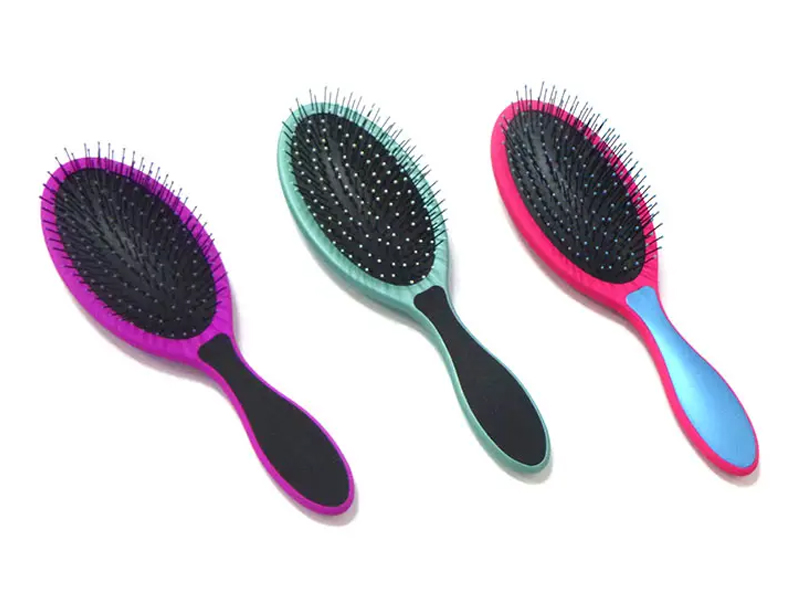 Detangling Brush Gummibeläggning Hårborste
