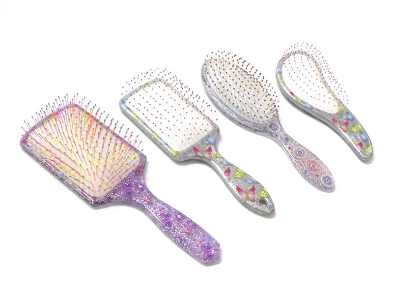 Mini Soft Touch Plast Detangling Hårborste
