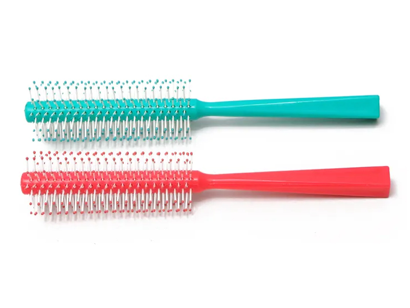 Barn Detangling Färg Rosa Peruk Runda bläckfiskborstar
