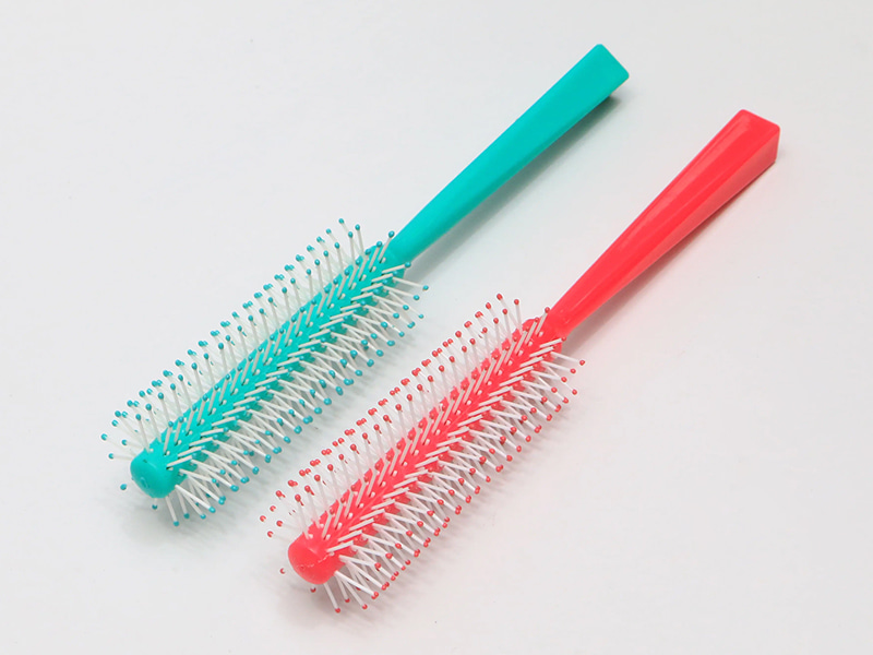 Barn Detangling Färg Rosa Peruk Runda bläckfiskborstar