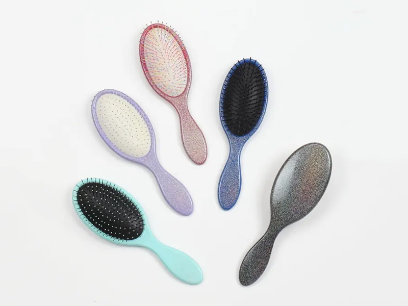Bristle Plastic Detangling Cushion Hårborste