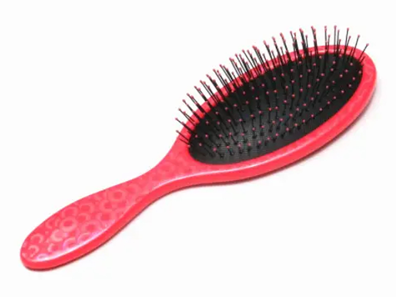 Snygg tryckt glänsande oval detangling-borste