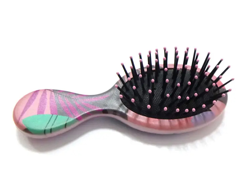Baby detangling paddel hår massager färg kam